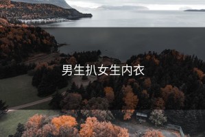 男生扒女生内衣